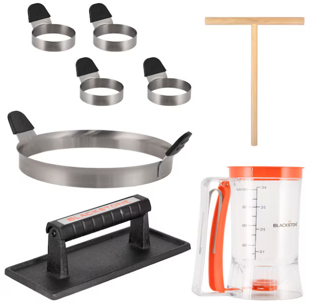 Blackstone Culinary 8 -Piece Stainless steel Breakfast tool set