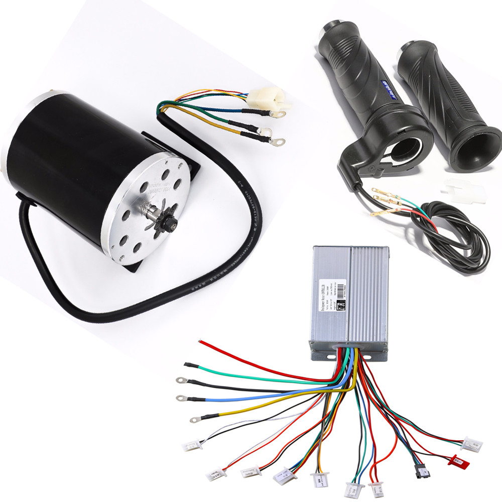 1800W 48V Brushless DC Electric Motor Speed Controller Throttle Grip ATV Go Kart