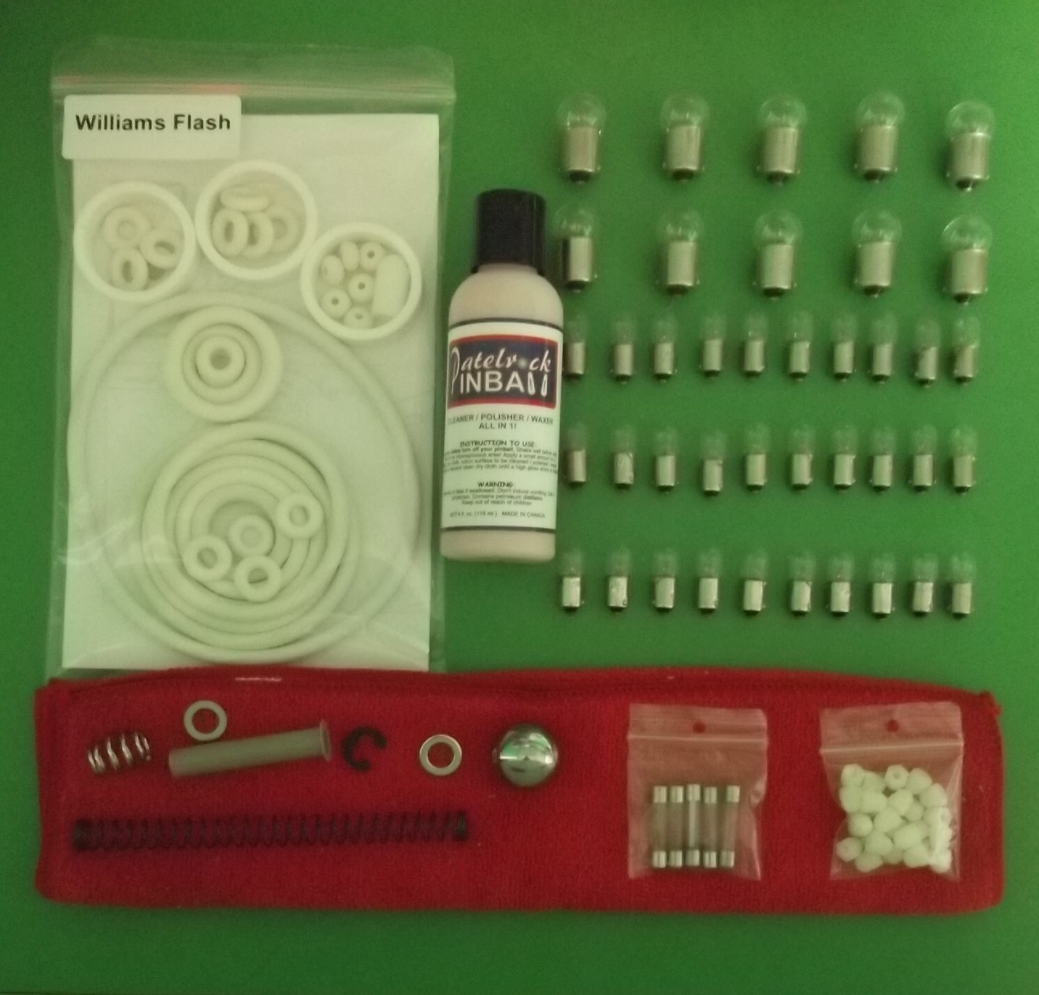 1979 Williams Flash Pinball Machine Maintenance Tune Up Kit