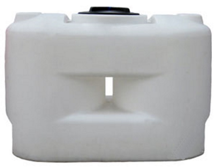 250 gallon white freestanding poly tank Container, 62"x29"x44",water or chemical