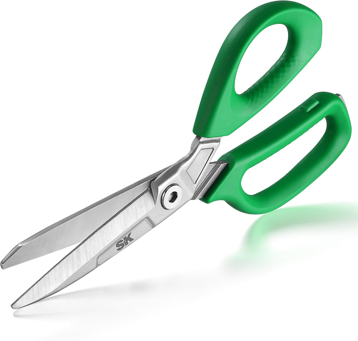 SK 9" Heavy Duty Scissors All Purpose, Industrial Shears, One Piece Blades | Dro