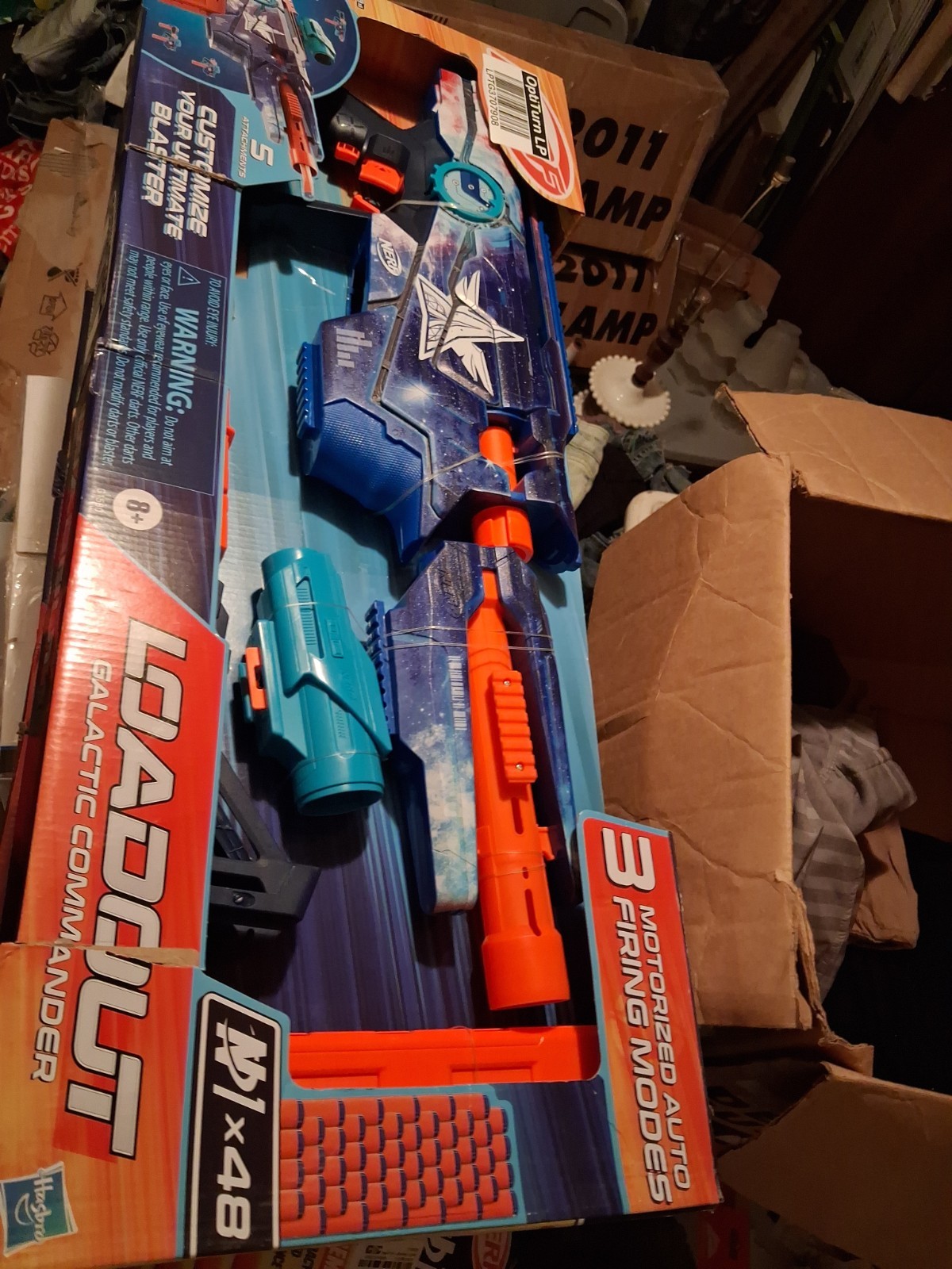 Hasbro Nerf Loadout Galactic Commander Motorized Blaster ( NO DARTS)