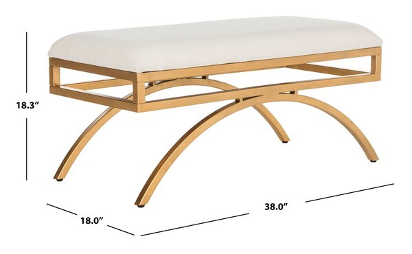 Safavieh MOON ARC BENCH, Reduced Price 2172771504 FOX6250C