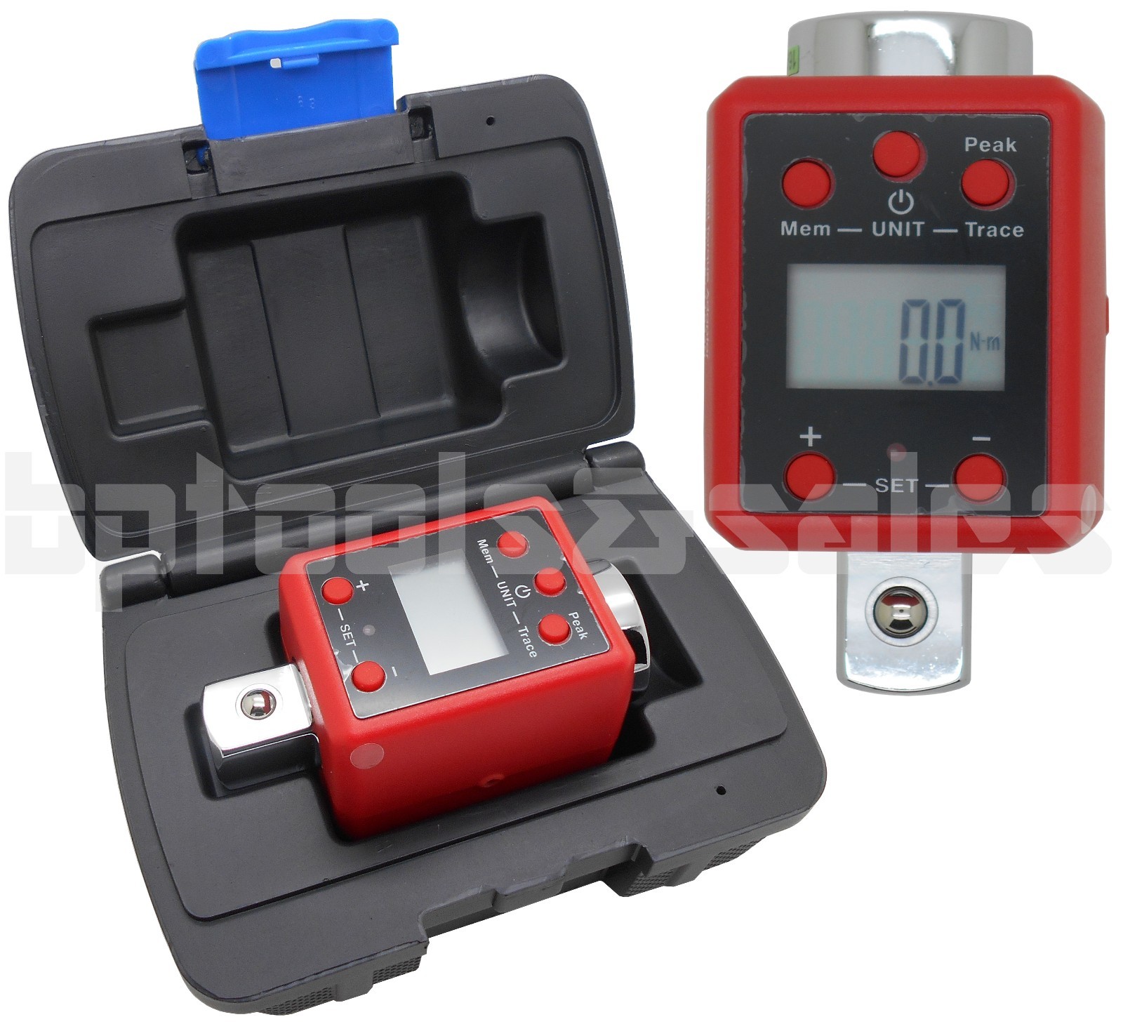 3/4" DR Digital Torque Wrench Adaptor Micro meter FT/LB LED 738 f/lb Microtorque