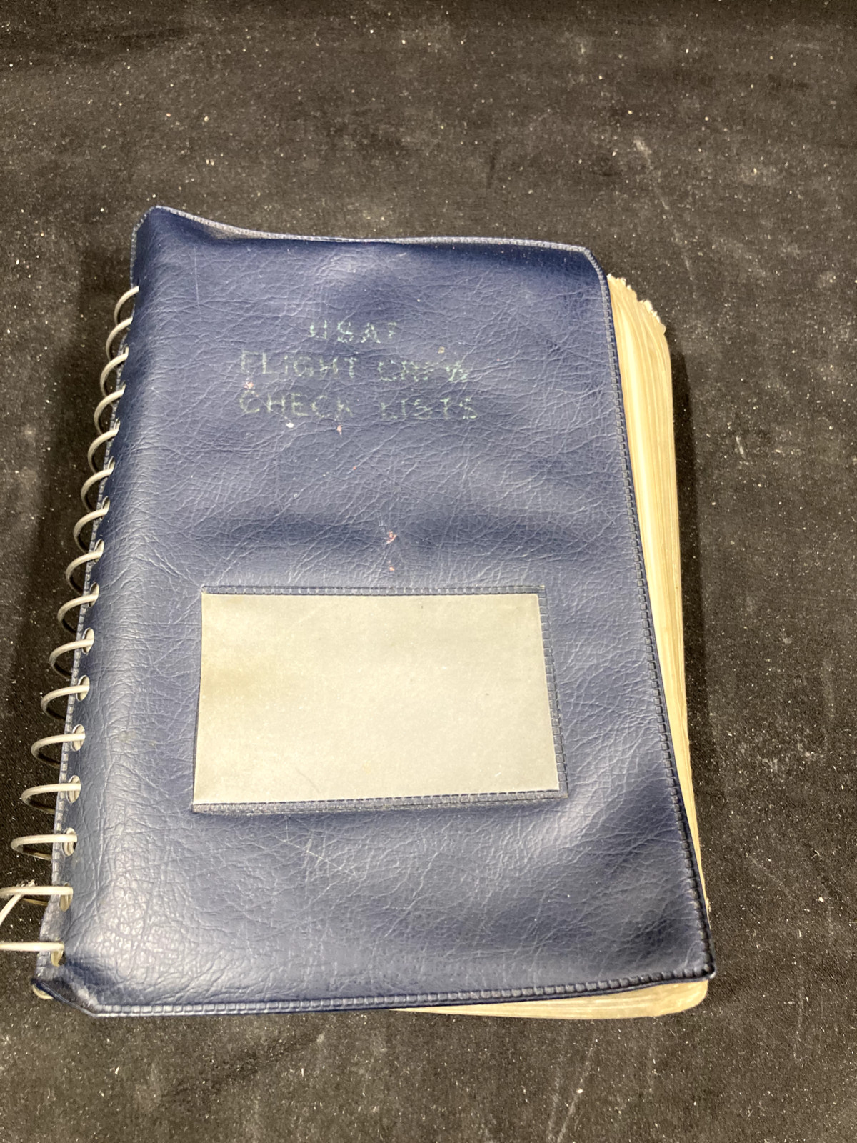 GRUMMAN AA-5B & TIGER FLIGHT CREW CHECK LISTS IN USAF FLIGHT CREW BINDER