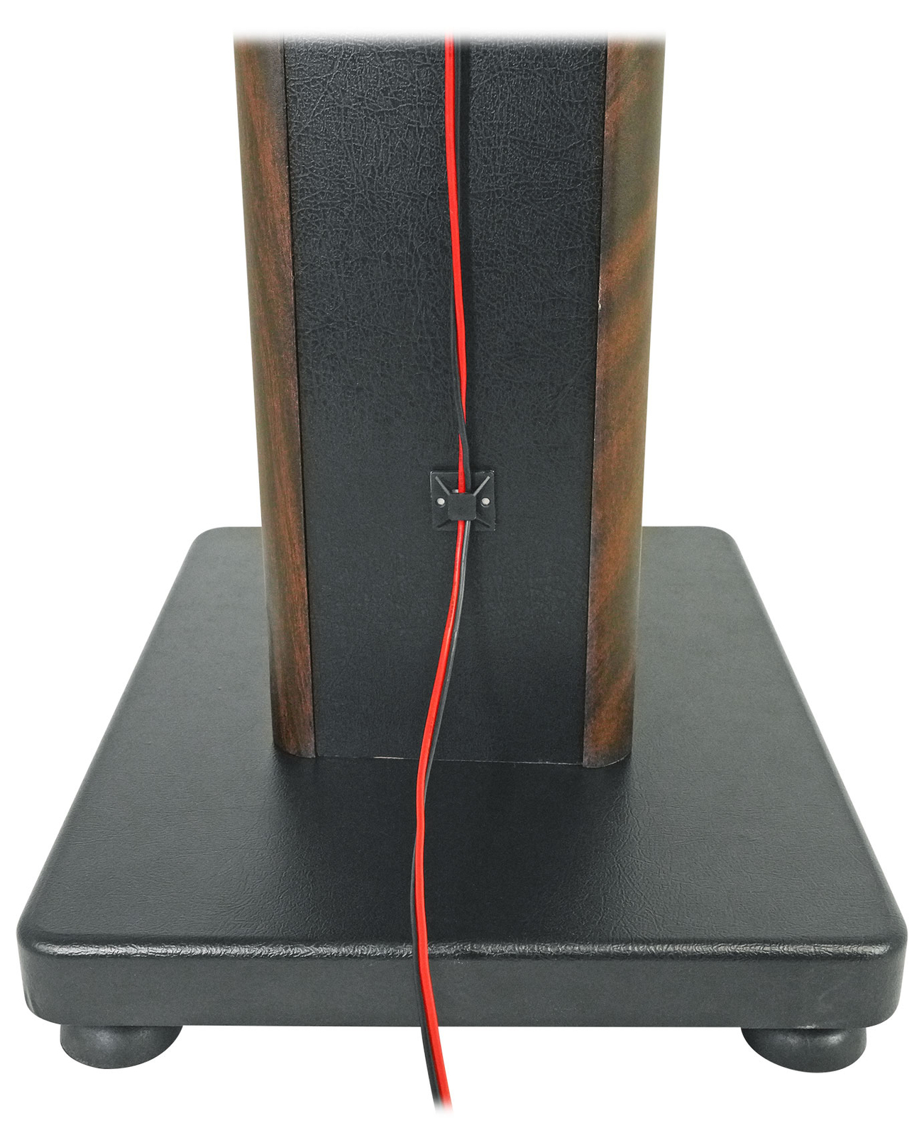 Pair 28" Wood Speaker Stands For Polk Audio TSi100 Bookshelf Speakers