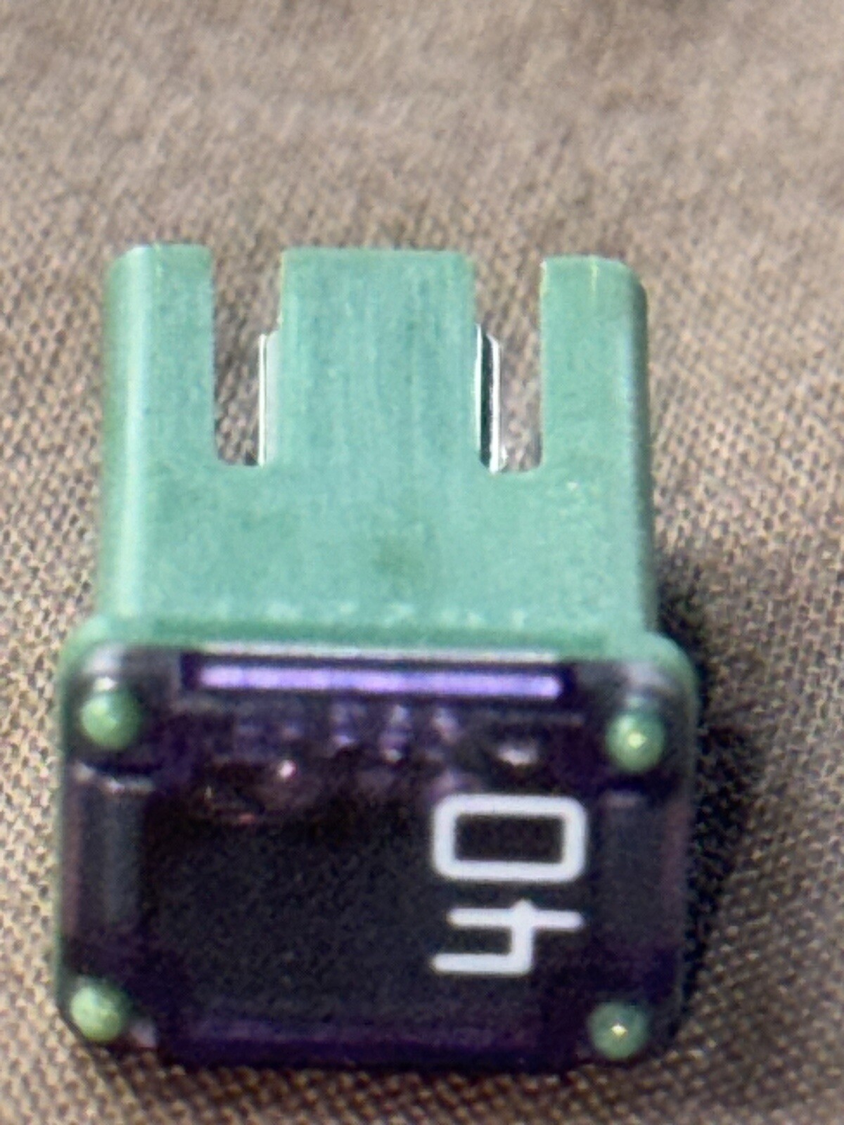 Ford OEM Cartridge Fuse 40A Amp Green Jcase Bussmann