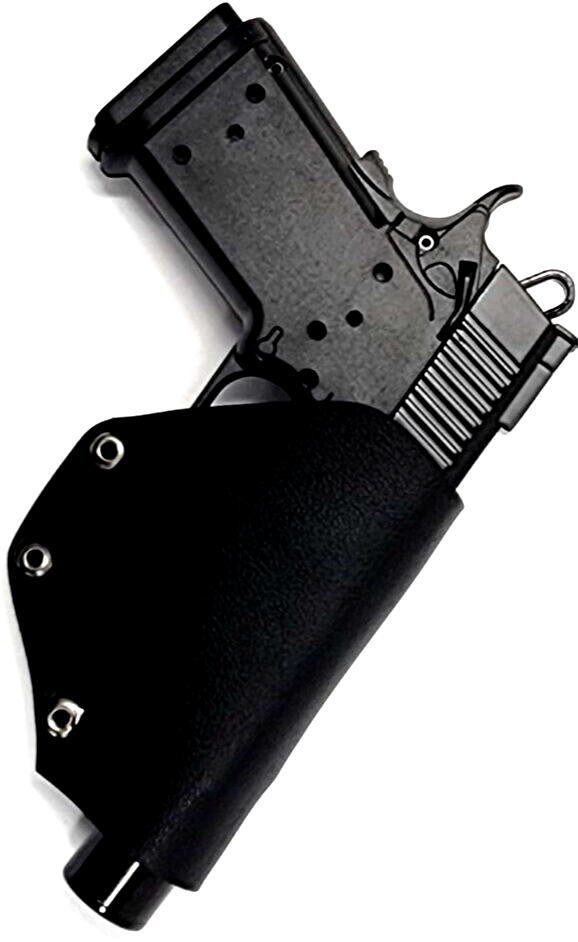 Replica Gun Pistol Shape Jet Torch Lighter with Pouch Laser