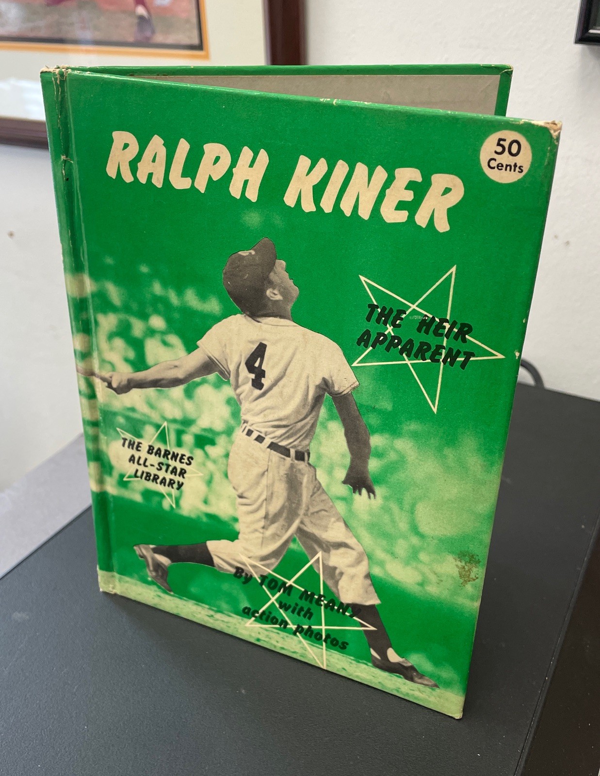 Ralph Kiner Signed Book "The Heir Apparent" Auto with B&E Hologram