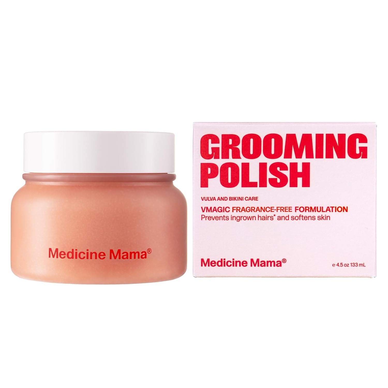 VMAGIC by Medicine Mama Grooming Polish – Natural Sugar Exfoliating Scrub