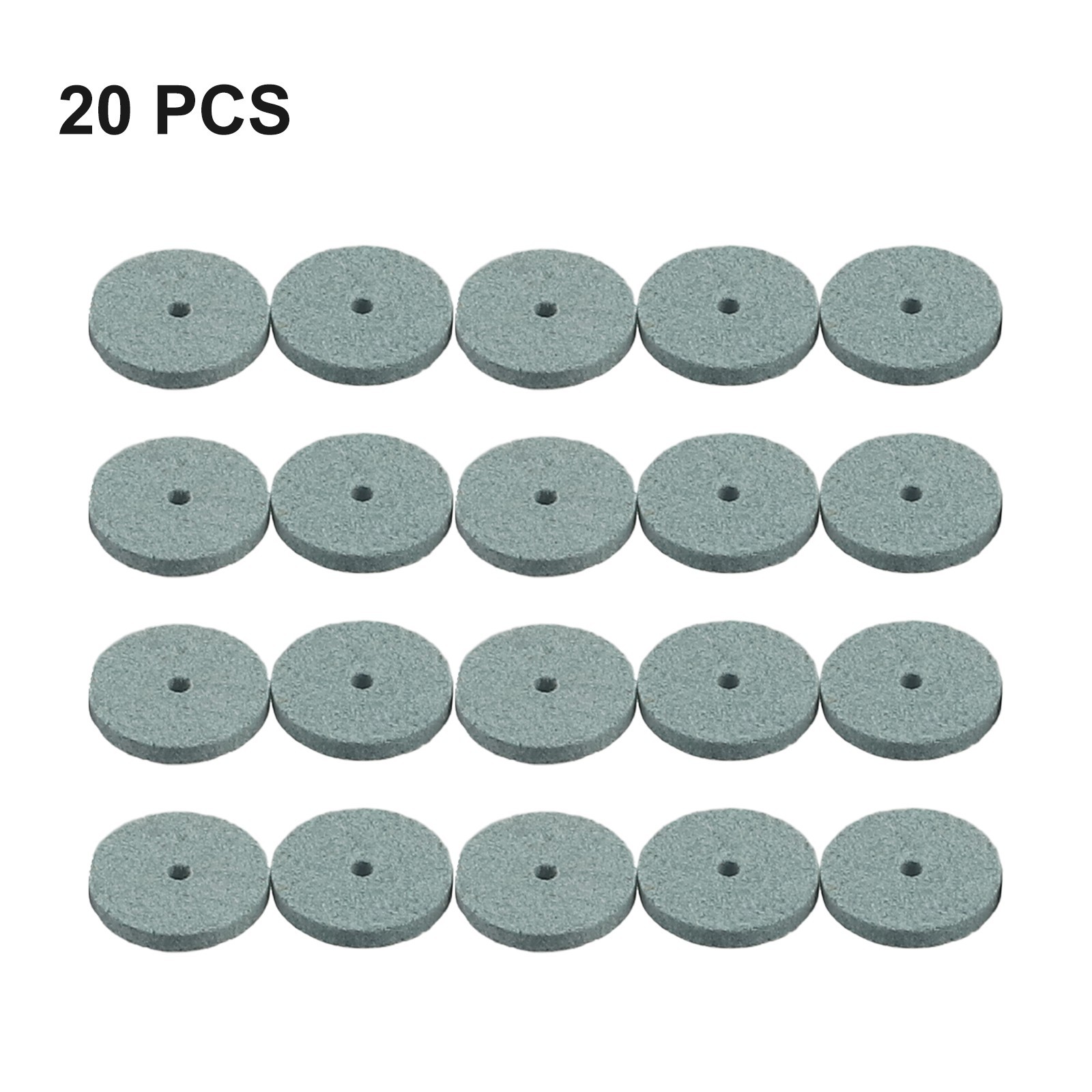 20Pcs 20mm Mini-Drill Grinding Wheel Buffing Wheel Polishing Pad Abrasive Disc