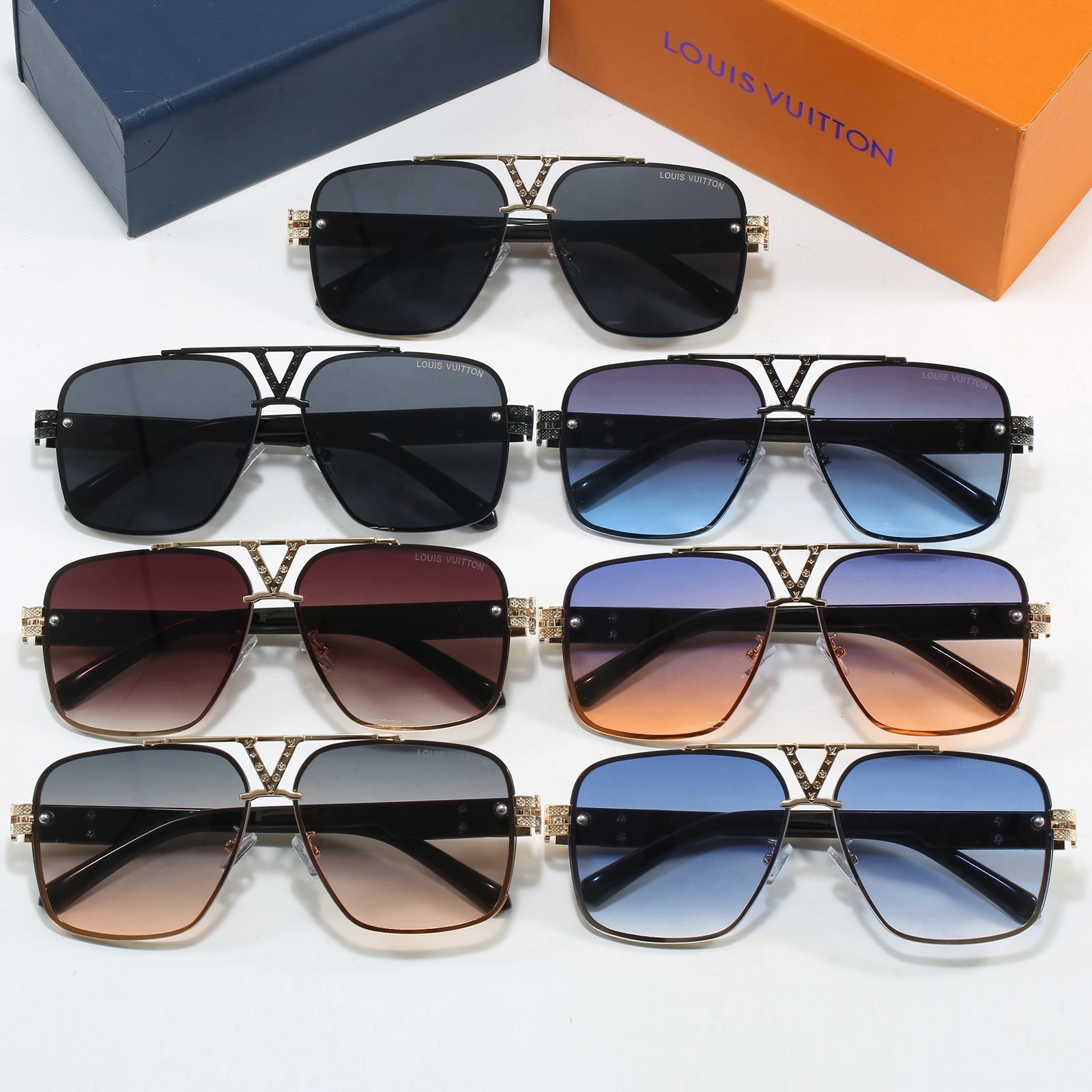 ！NEW man and woman Wrap Hair Ribbon Handbag plane mirror sunglasses