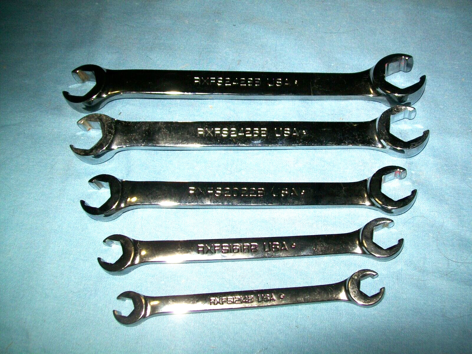 New Snap-on™ 3/8" to 7/8" 6-point flare nut tubing wrench RXFS1214B to RXFS2428B
