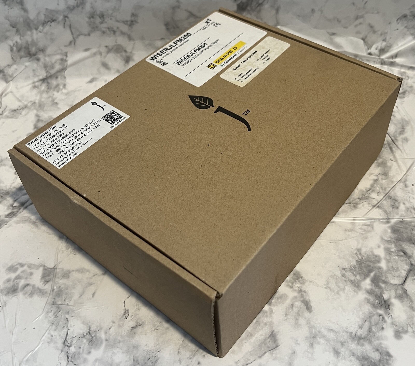 Panel Meter WISERJLPM200 - Wiser 200 AMP - Schneider - Square D - RD77724