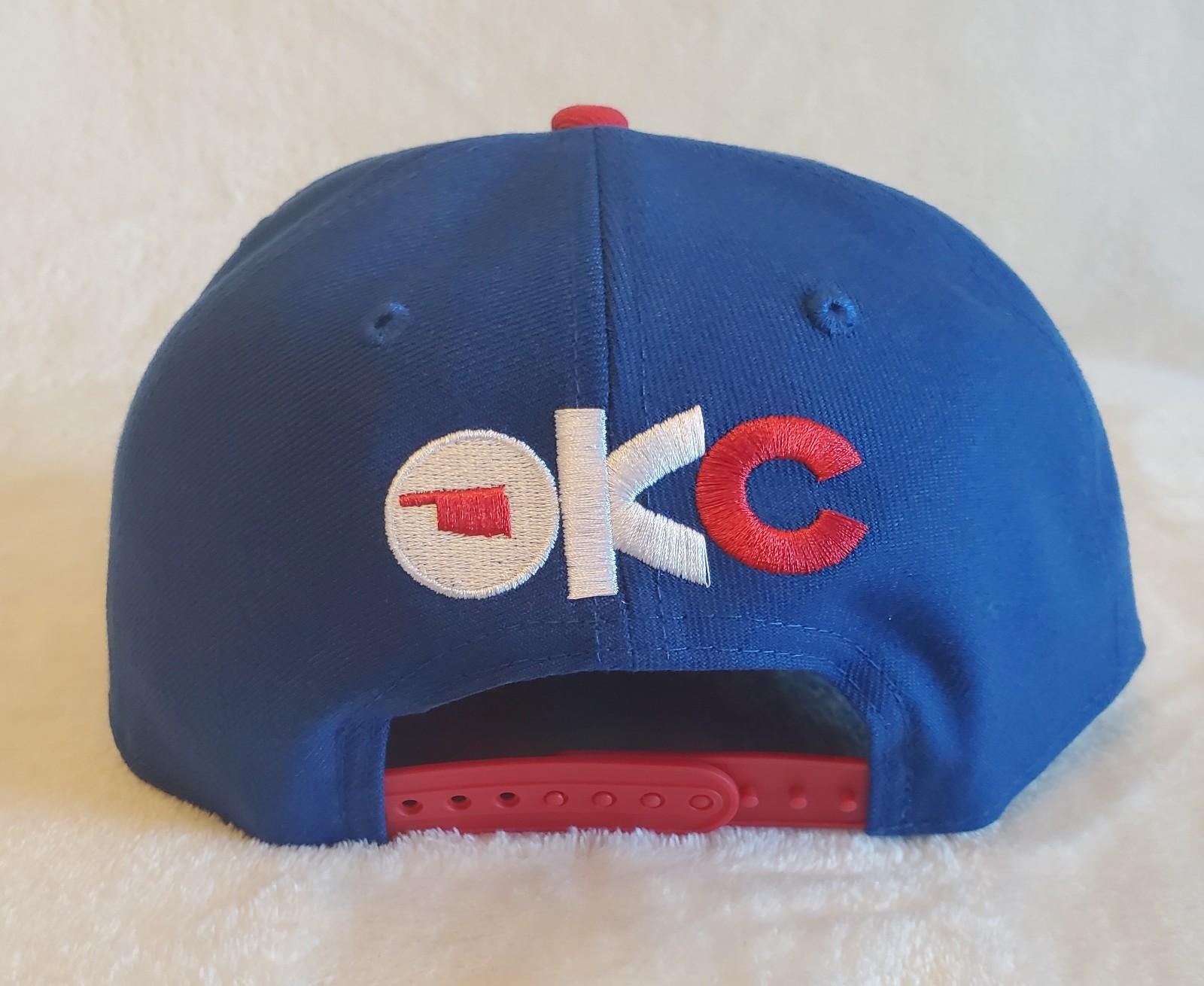 Oklahoma City Dodgers Ebbets Field Flannels MiLB Two Tone "405" Snapback Ballcap