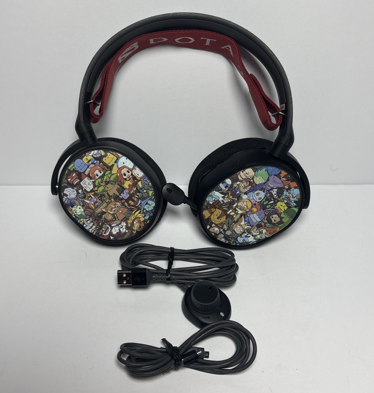 Steelseries Limited Edition Arctis 5 Wired Headset DOTA2 Chroneco Cleaned Tested