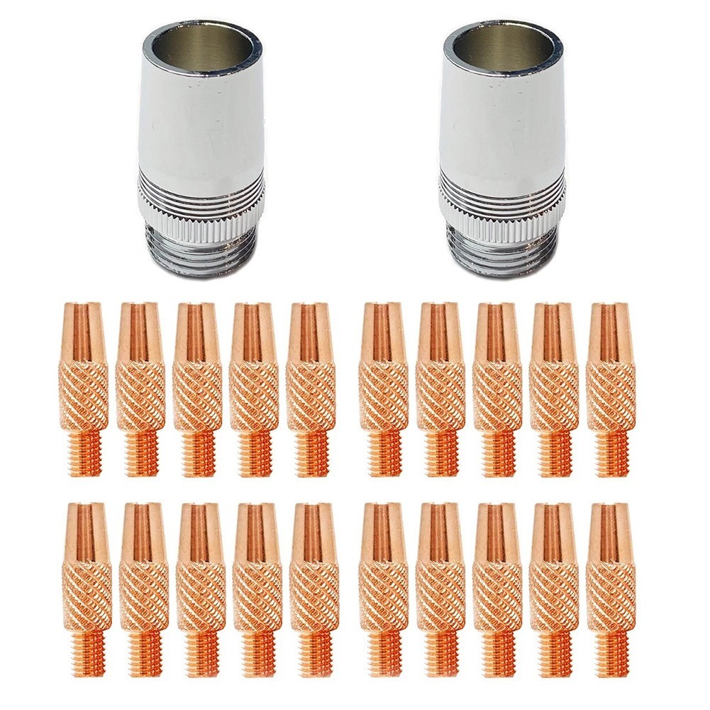 Spool Gas Welding Nozzle 186405 Direct Contact Head for Hobart Machines