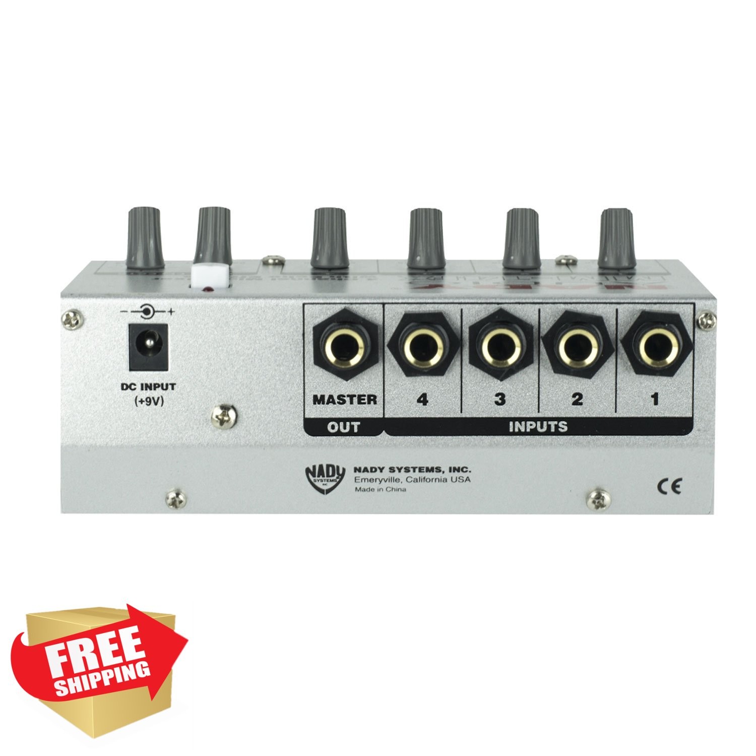 Nady MM-14FX 4-Channel Mic Mixer with Echo Effect