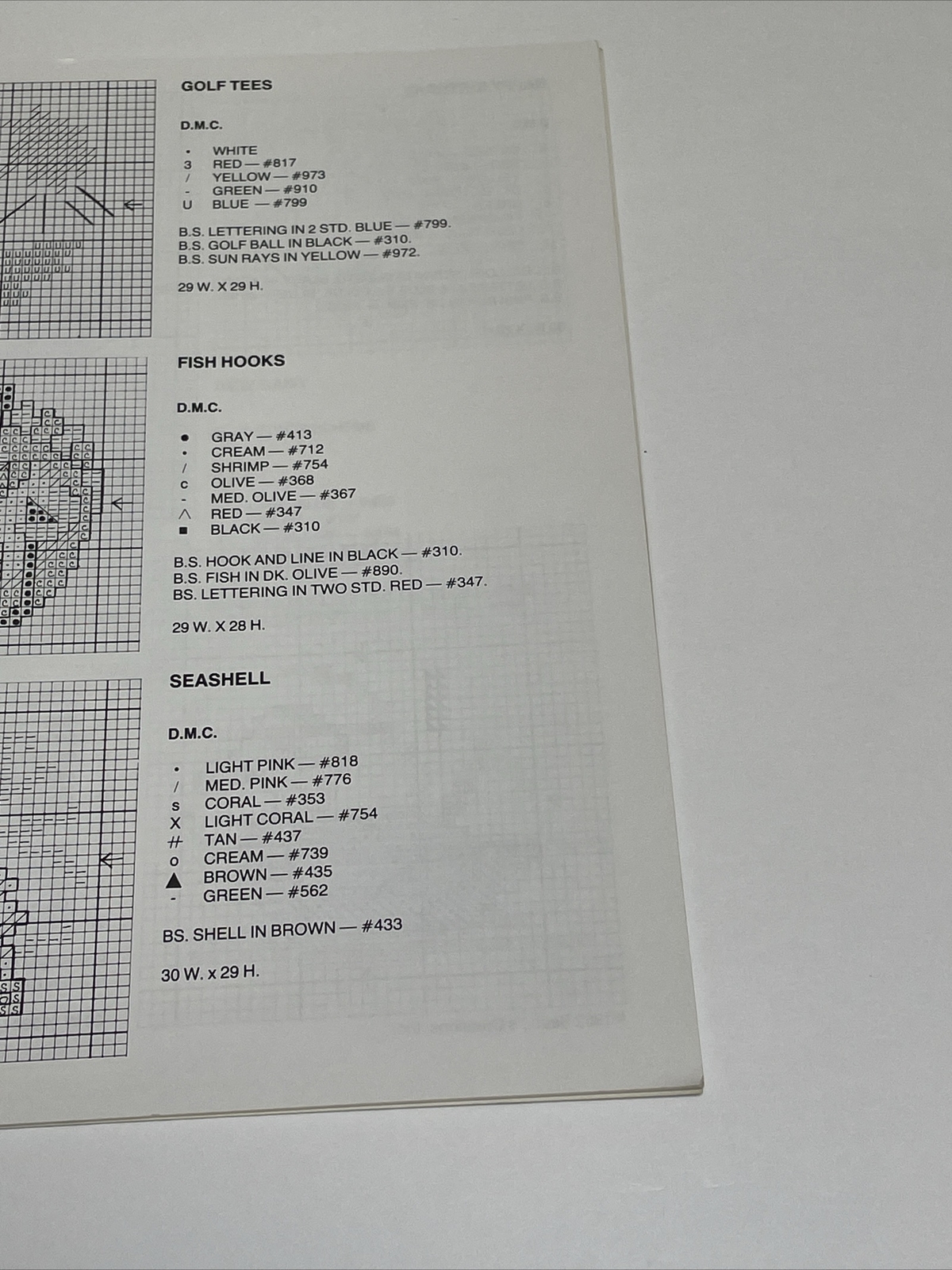 Skirts Scoops and Hoops 30 Designs Cross Stitch Pattern
