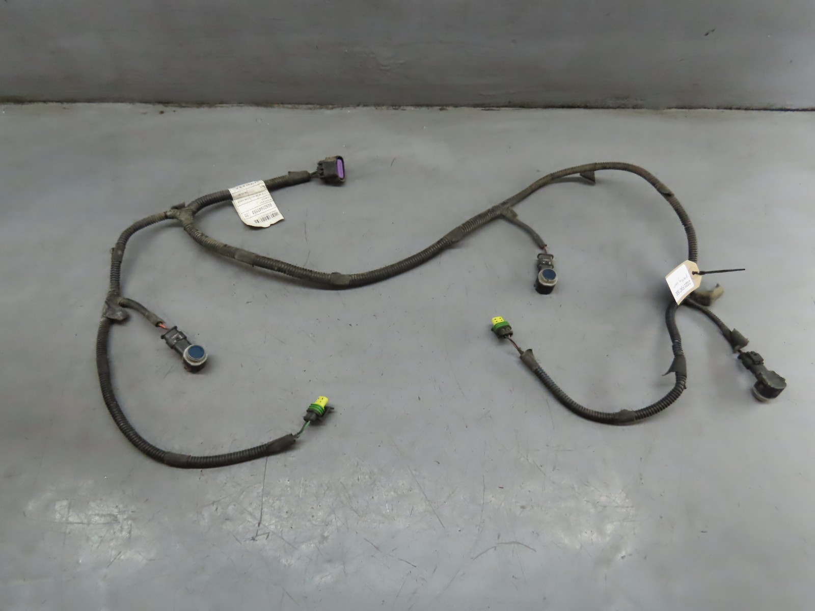 2020 Fiat 500 1.0 Petrol Hybrid Rear Bumper Wiring Loom - 00520949550
