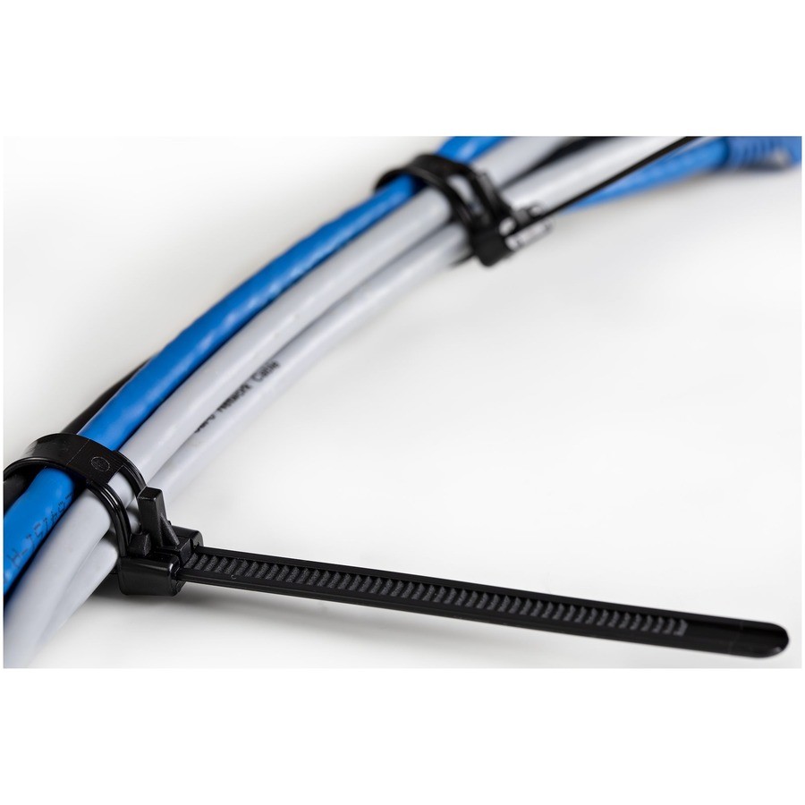 StarTech 6[15cm] Reusable Cable Ties (cbmztrb6bk)