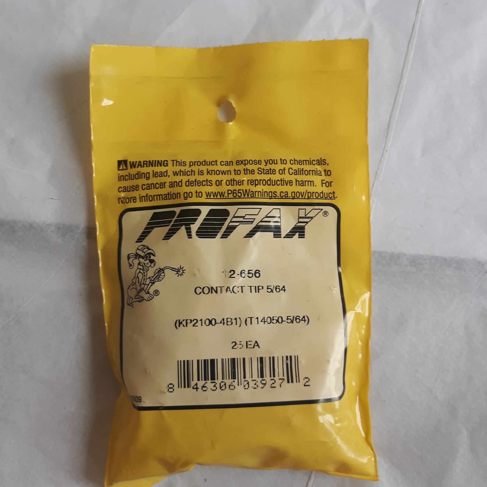 Profax 12-656 Contact Tip 5/64 Qty 25