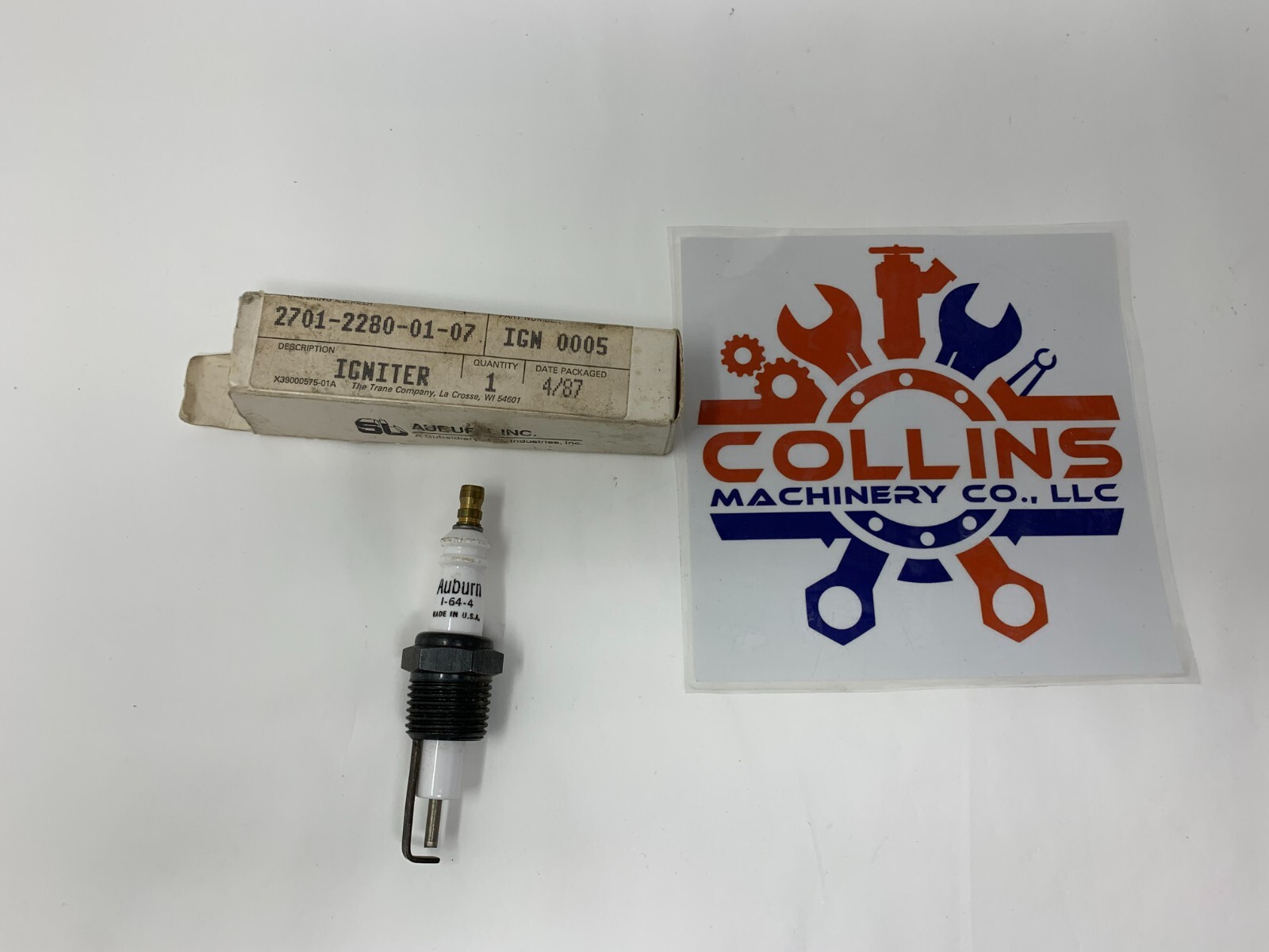 NEW Trane IGN0005 2701-2280-01-07 Spark Plug Ignitor