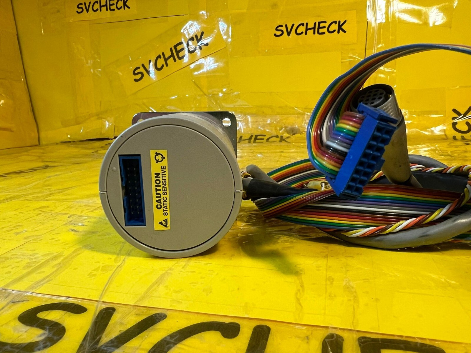 Agilent Keysight 87206C SP6T DC 26.5GHz Multiport RF Coaxial Switch with cable