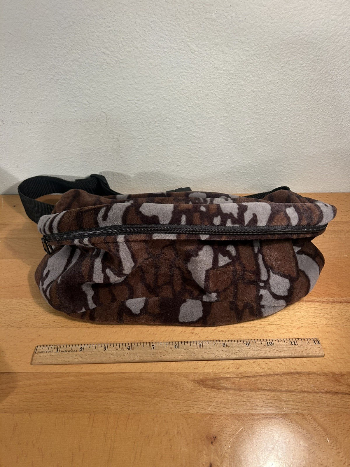 Vintage FieldLine Camouflage Waist Bag Fanny Pack Hunting Fishing Hiking Camp