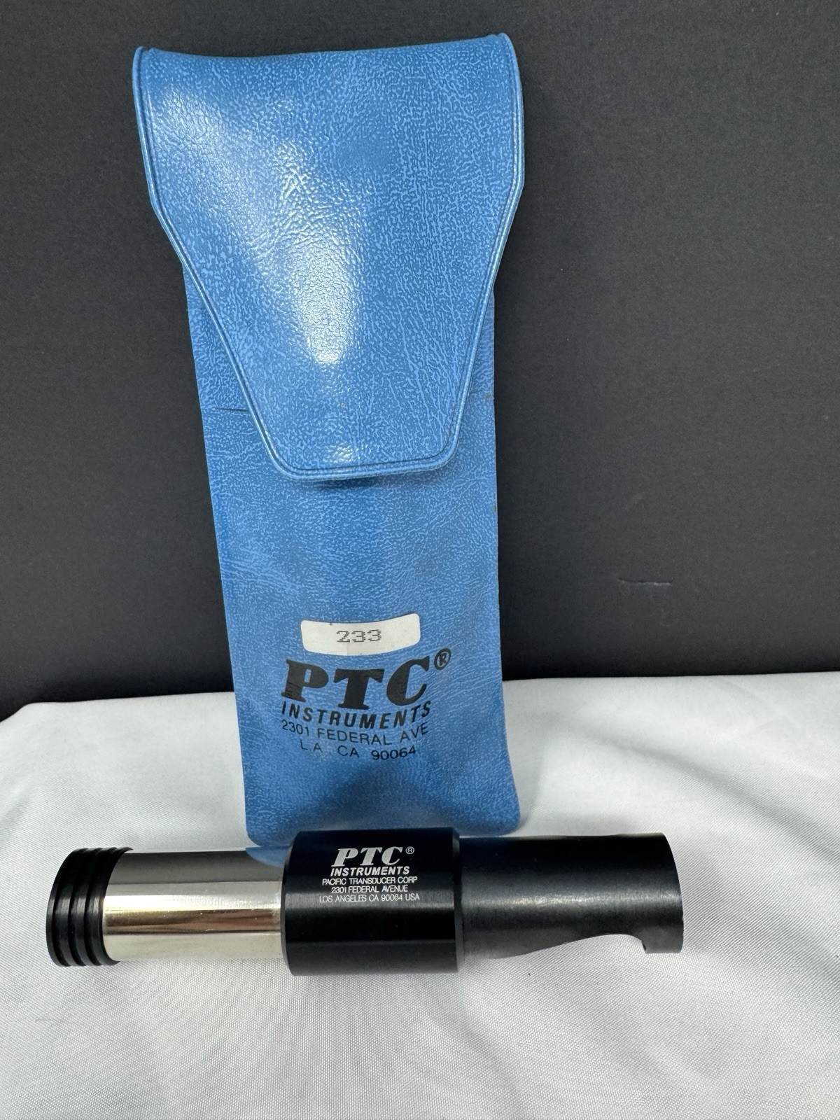 PTC Instruments Pocket Microscope, Model 233, 20X to 60X, Portable Made In USA