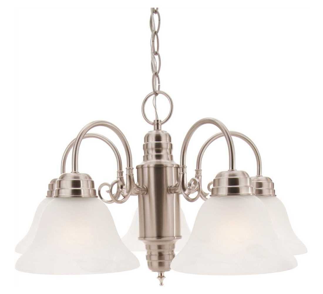 Millbridge 5-Light Satin Nickel Chandelier Color/Finish Family