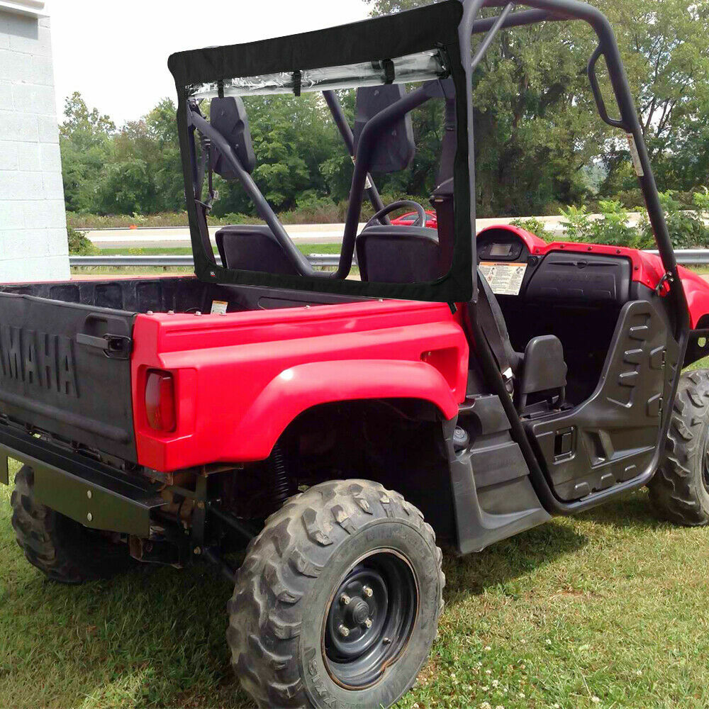 UTV Rear Windshield Window For Yamaha Rhino 450 /600 /700 Massimo 500 700 MSU500