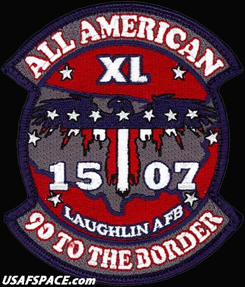 USAF SPECIALIZED PILOT TRAINING CLASS -2015-07- ALL AMERICAN -ORIGINAL VEL PATCH
