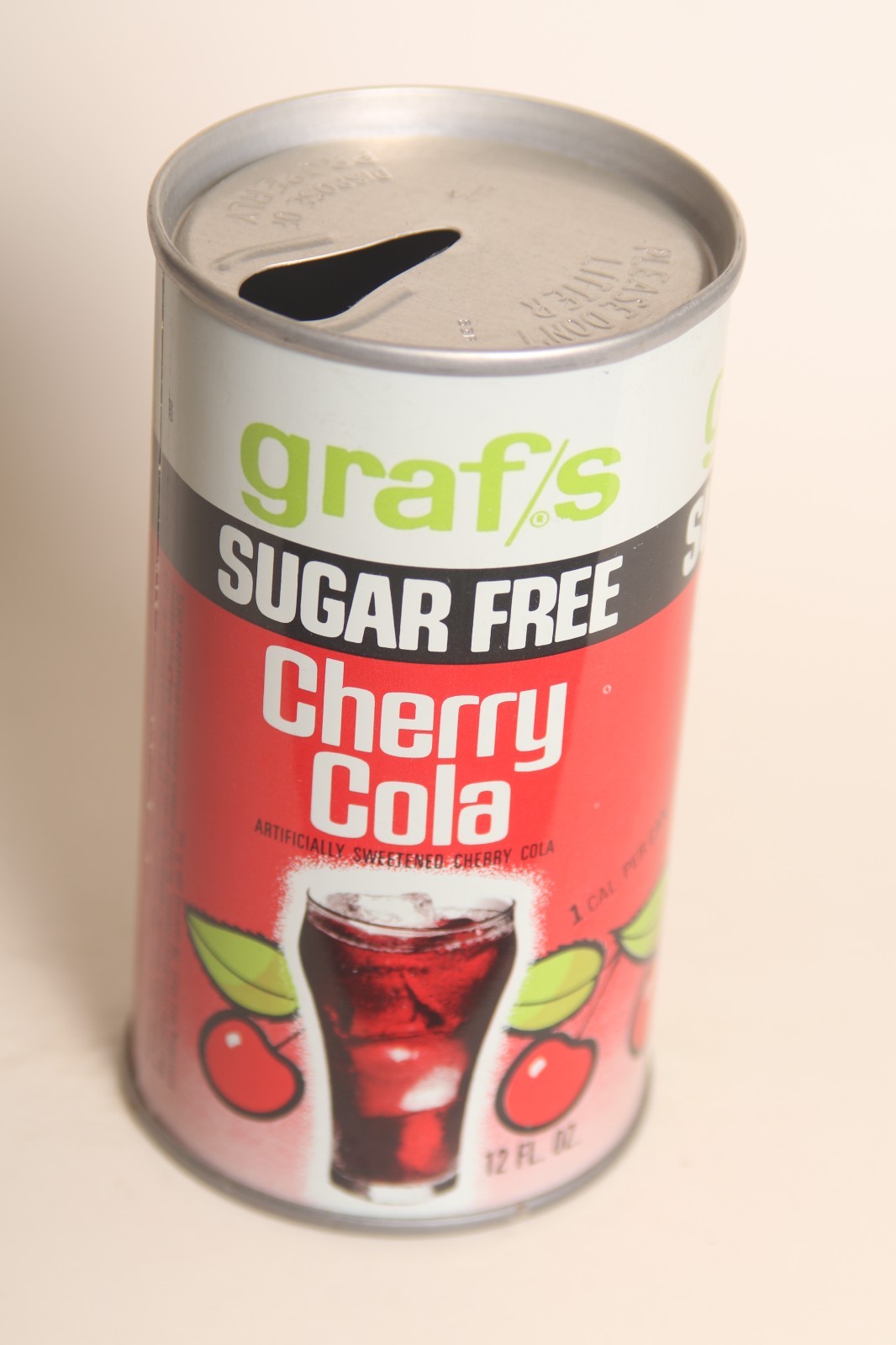 Graf/s Sugar Free Cherry Cola soda can