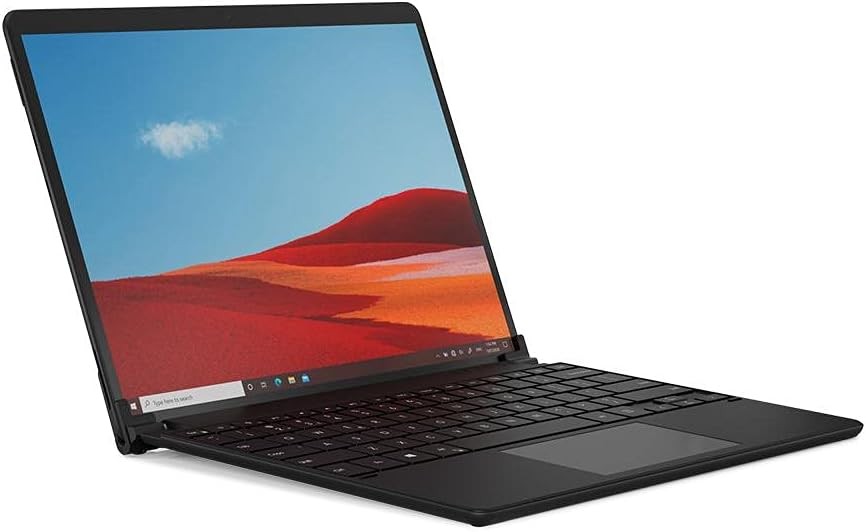 Brydge Wireless Keyboard with Touchpad for Surface Pro X, Black
