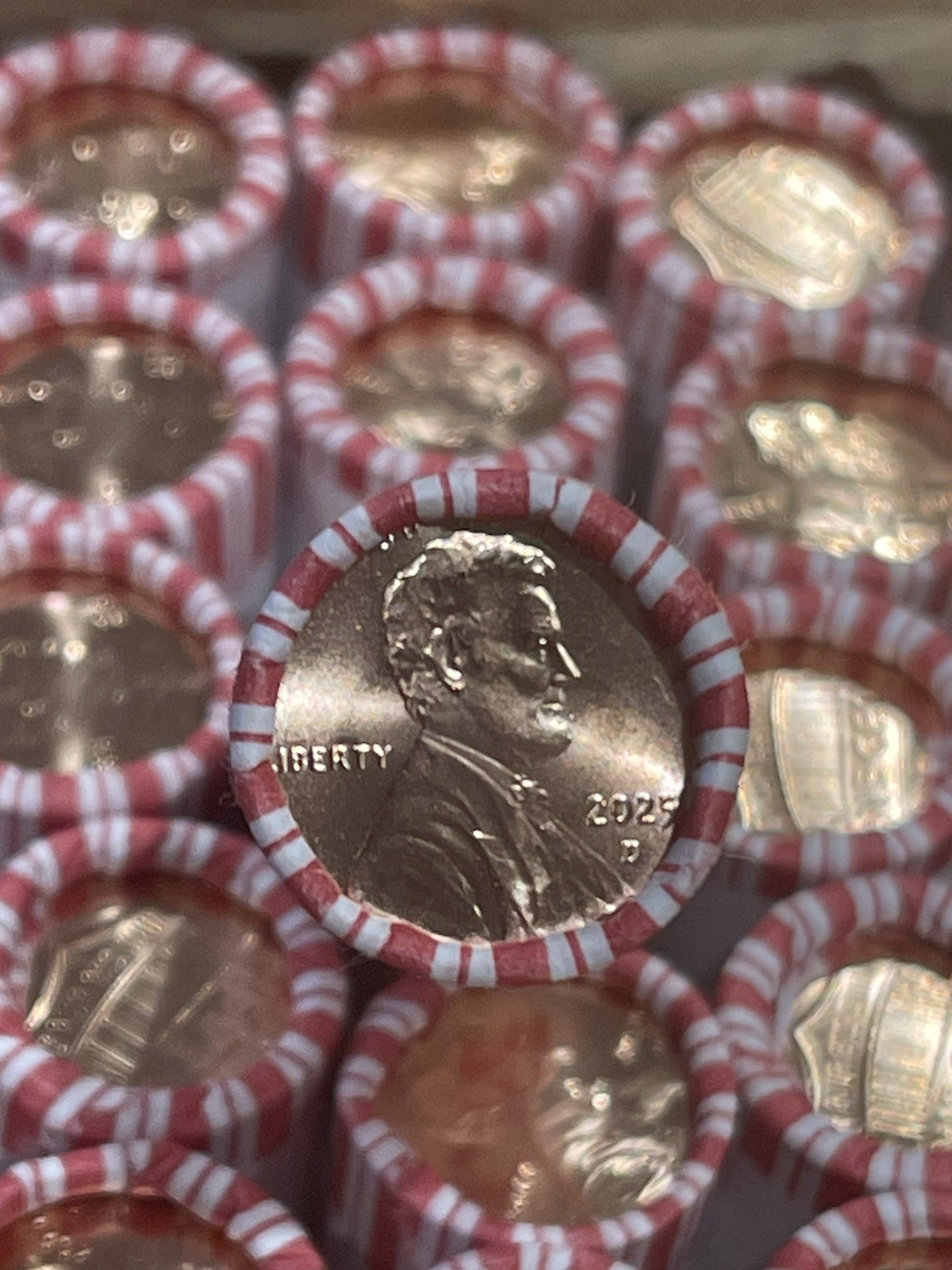 2025 D-Denver Mint-Lincoln Shield Cent-One UNCIRCULATED-Penny Roll-Free Shipping