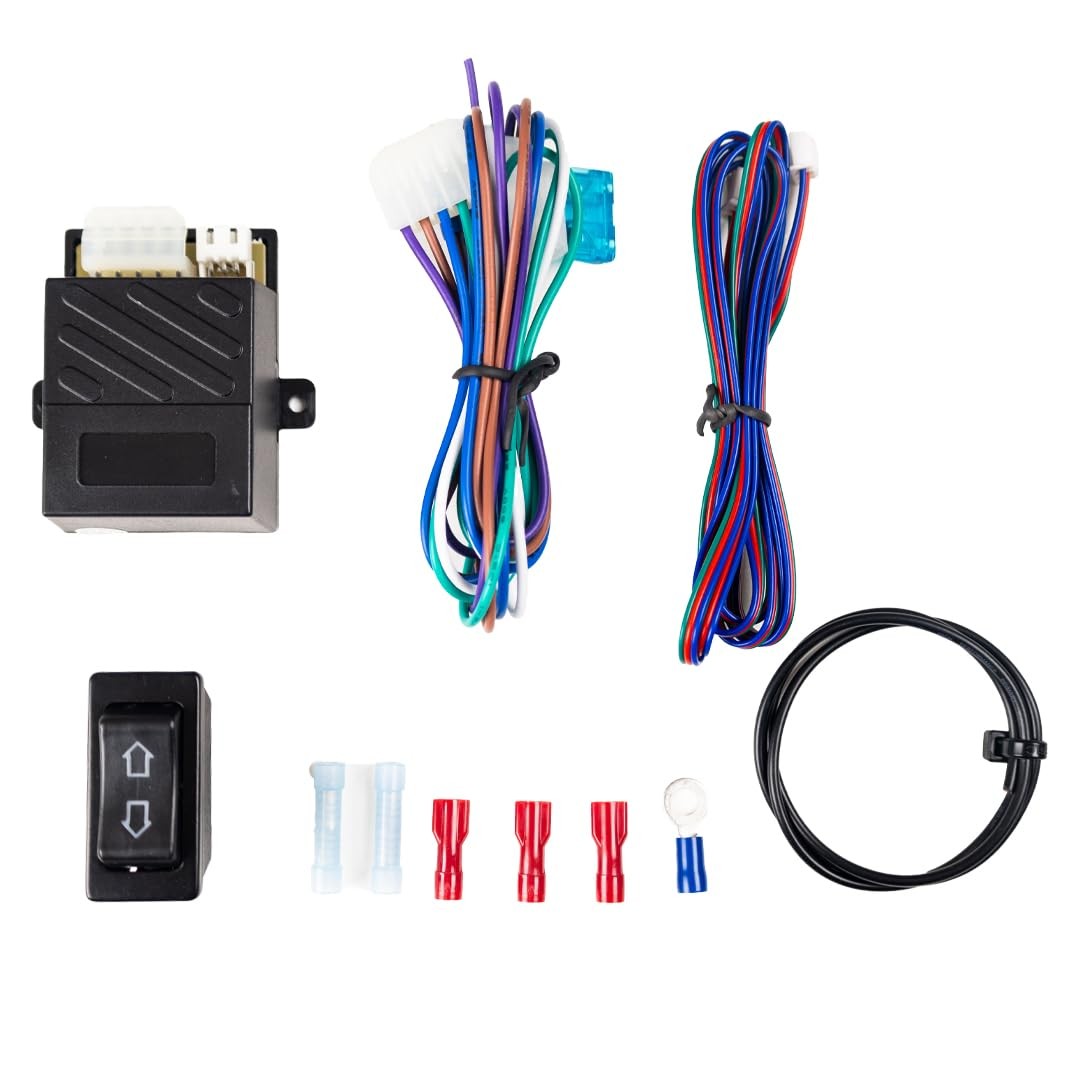 Linear Actuator Wiring Kit 12V 2 Way Rocker Switch and Relay Controls Two
