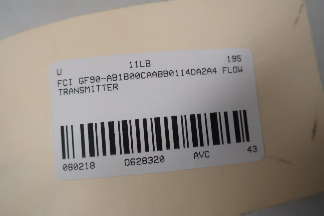 Fci GF90-AB1B00CAABB0114DA2A4 Flow Sensor 24v-dc D628320