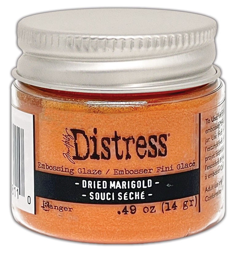 Tim Holtz Distress Embossing Glaze-Dried Marigold