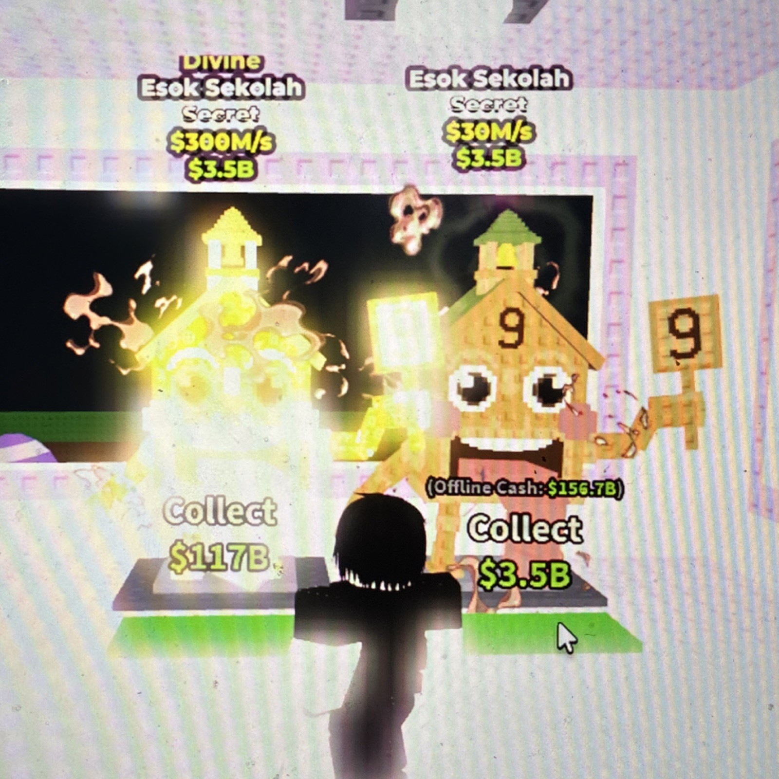 Divine Esok Sekolah Secret Game Item Asset $300M/s $3.5B $156.7B Offline Cash