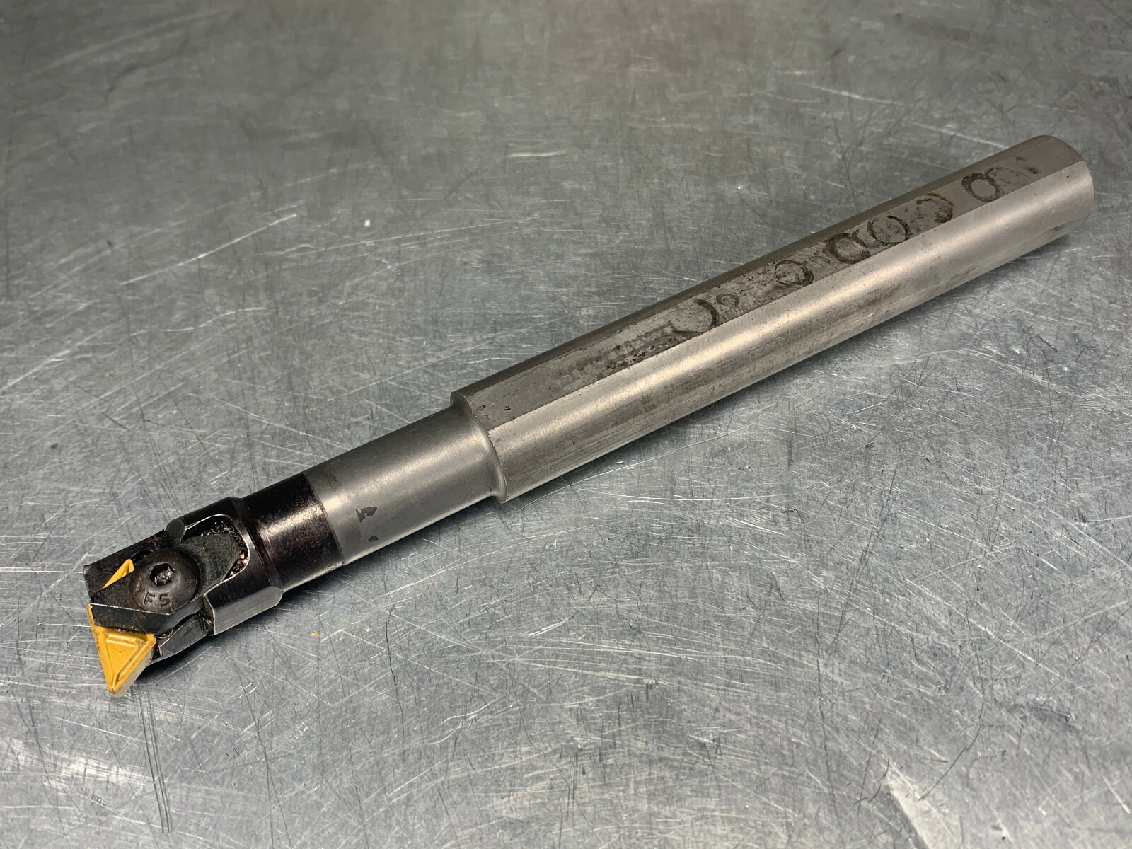 Kennametal 5/8" Carbide Boriing Bar, Stepped, Coolant Thru, Profiling