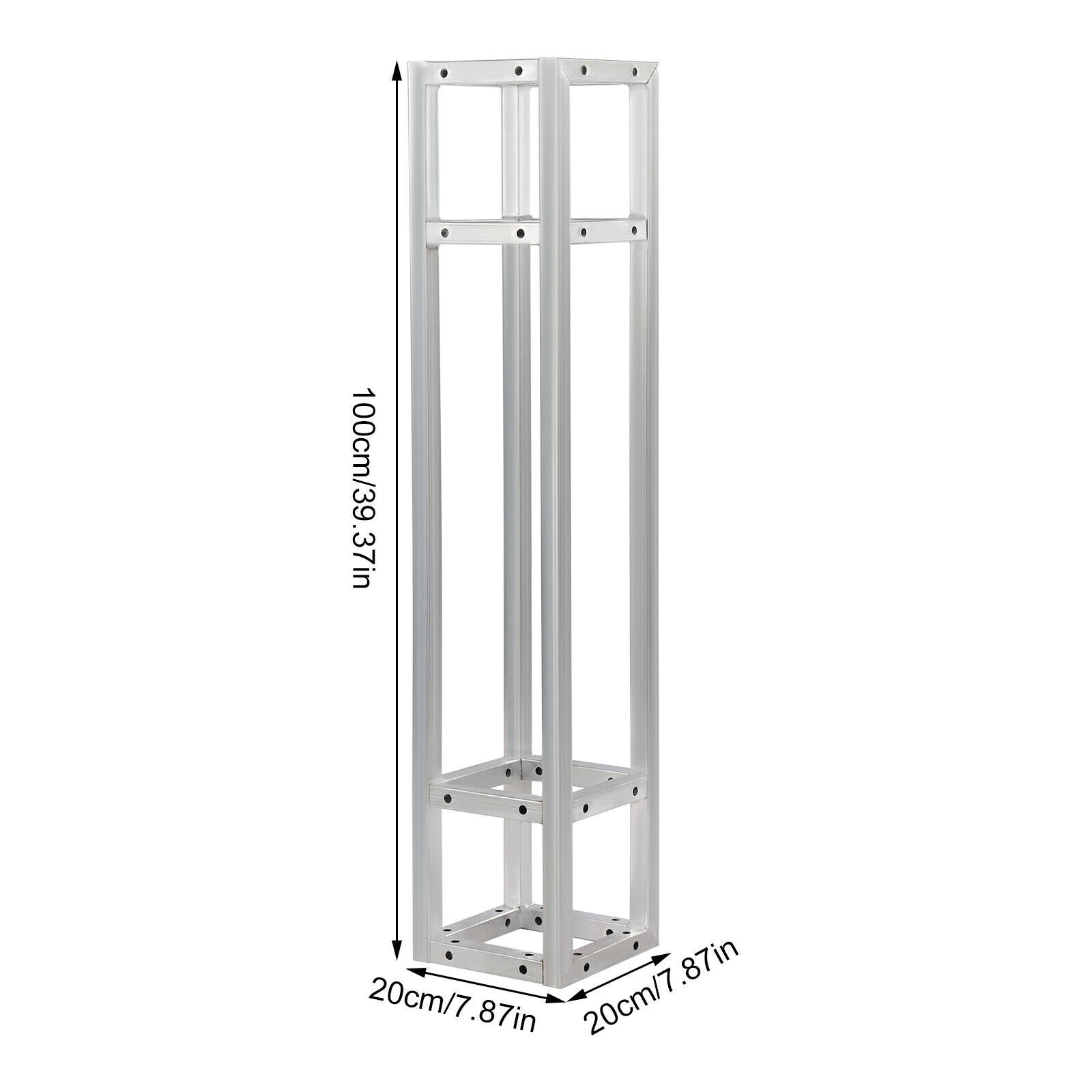 3Packs DJ Light Stand Truss Straight Square Box Outdoor Truss Stage Segment Tent