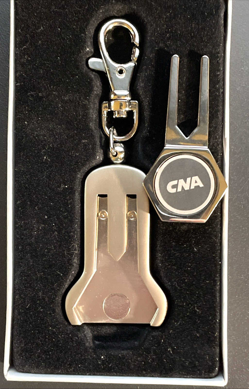 ✅🔥Barlow Norwood CNA Double Prong Divot Tool Keychain - NIB - Vintage - IN HAND