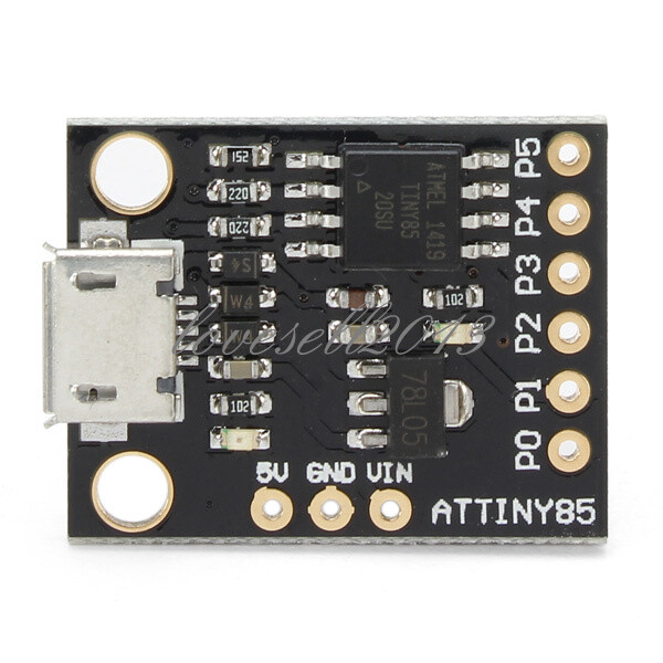 Mini ATTINY85 Micro USB Development Board for Digispark Kickstarter