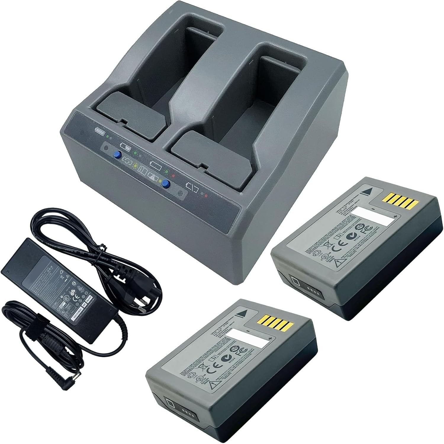 2 Pcs Battery For Trimble R10 R12 R12i V10 With Two Slots Charger For S8/S6