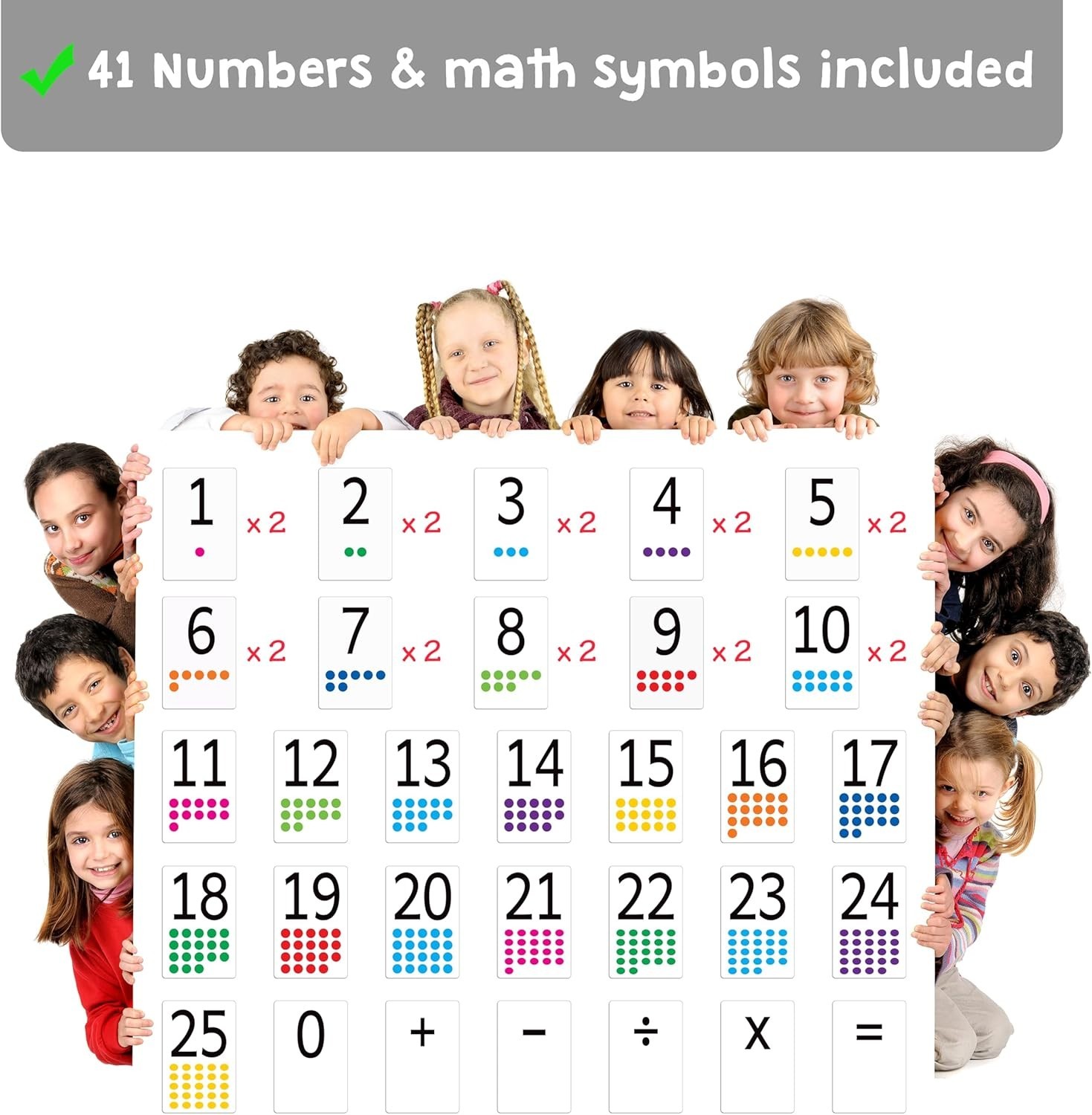 ECLIPS FLASH CARDS NUMBERS 3PK