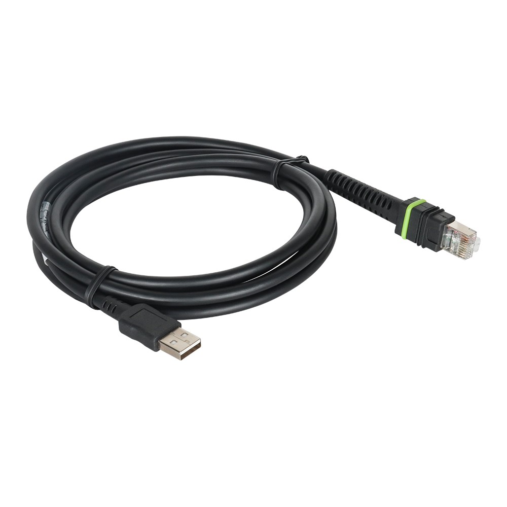 2PCS Zebra CBA-U46-S07ZAR USB Cables for Zebra POS Barcode Scanner Reader