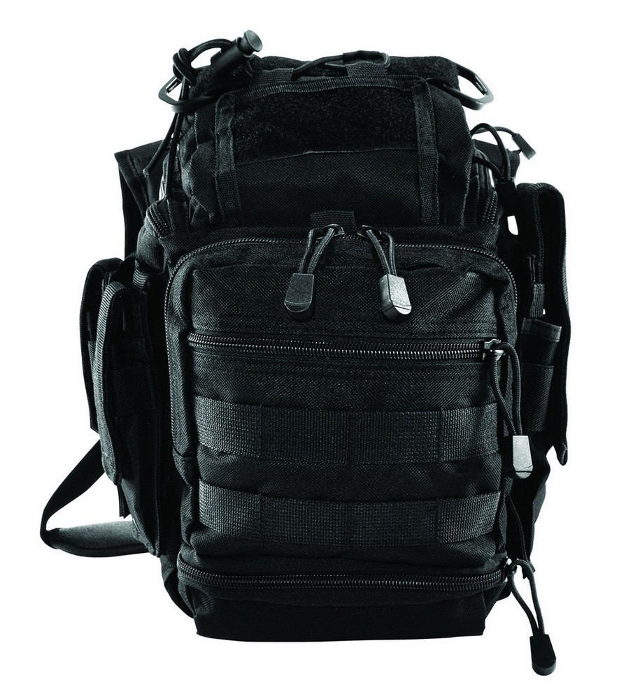 NcStar First Responder Utility Bag Pals/Molle Webbing Black - CVFRB2918B