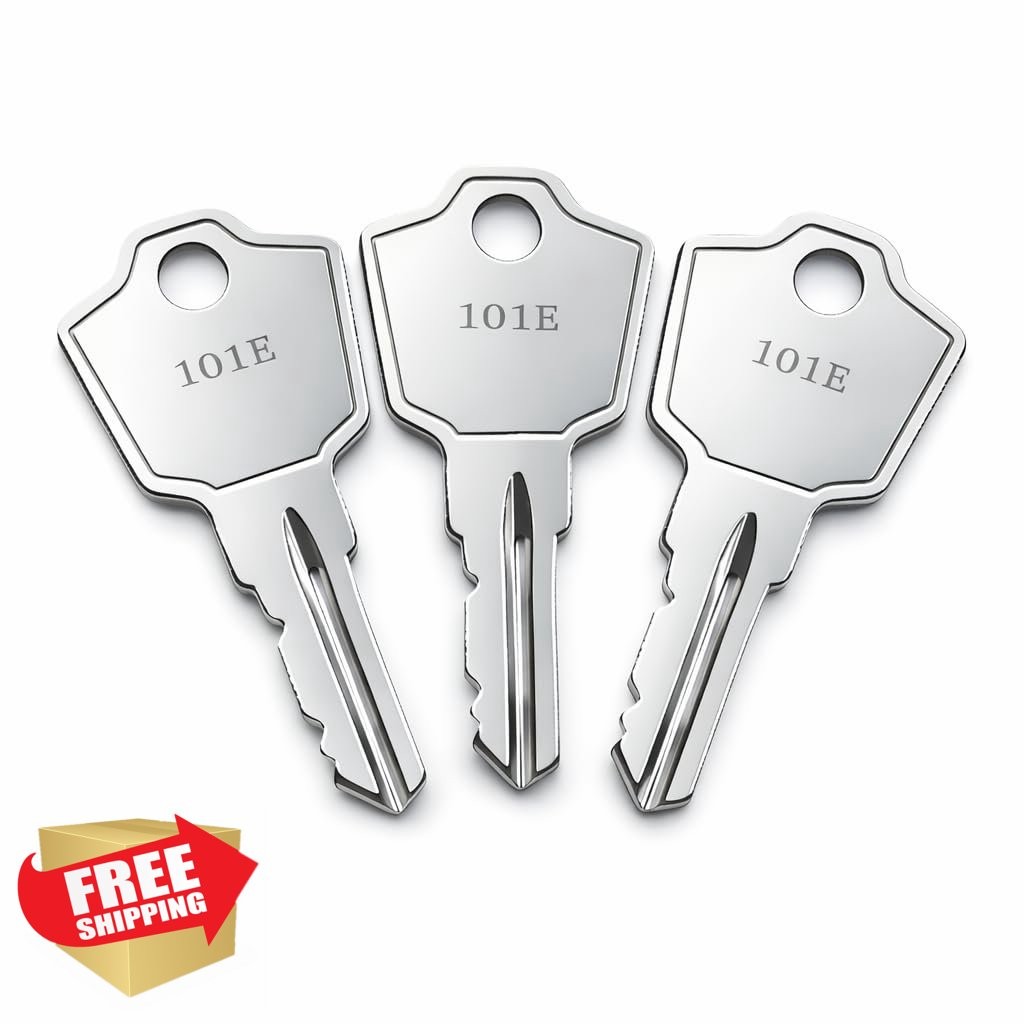 Rolvyns 3PCS HON 151E Replacement Keys