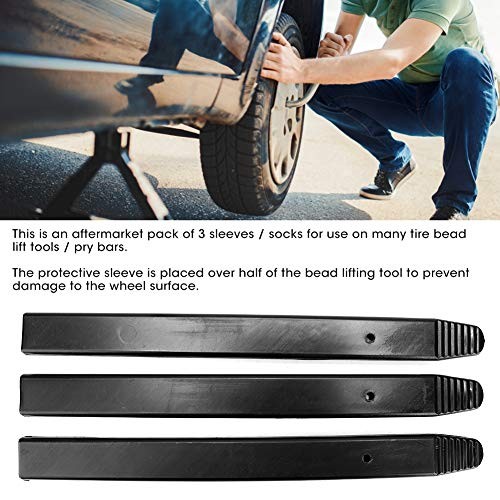 Tire Bead Tool Protector Sleeves 3 Pack - Pry Bar Scratch Guards for Tire